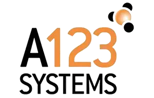 A123 logo