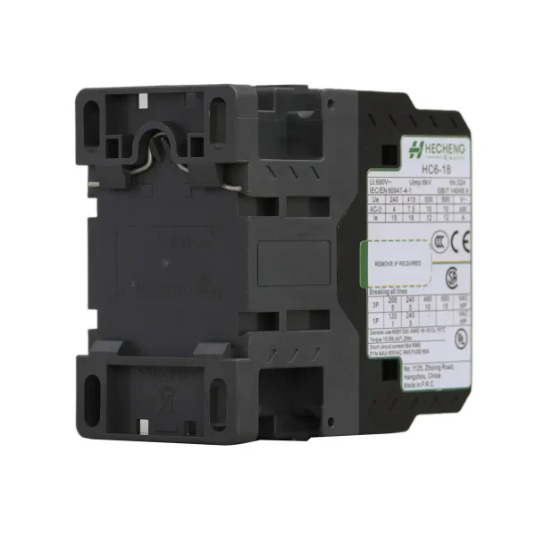 HC6 Series 18 Ampere Current Miniature IEC Contactors03