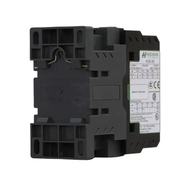 HC6 Series 38 Ampere Current Miniature IEC Contactors03