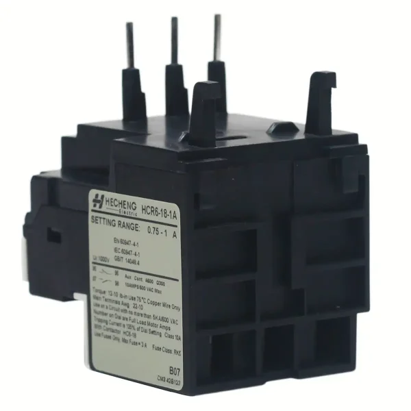 HCR6 18 Thermal Overload Relays 06
