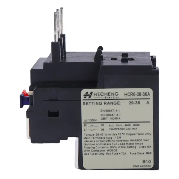 HCR6 38 Thermal Overload Relays 01