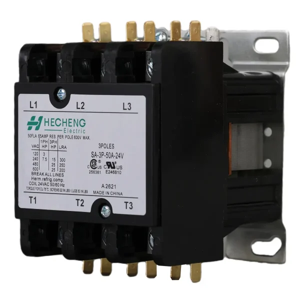 SA 3P 24V 50A Definite Purpose Contactor 02