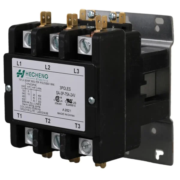 SA Series 3 Pole 75A-90A Definite Purpose Contactor - HIITIO