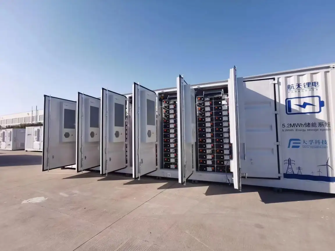 aspcchina 5.2MWh Energy storage system integration