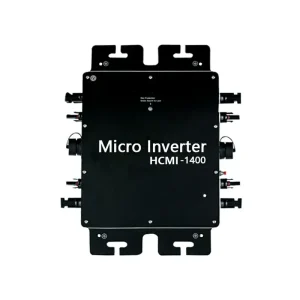 1400W micro inverter black 1