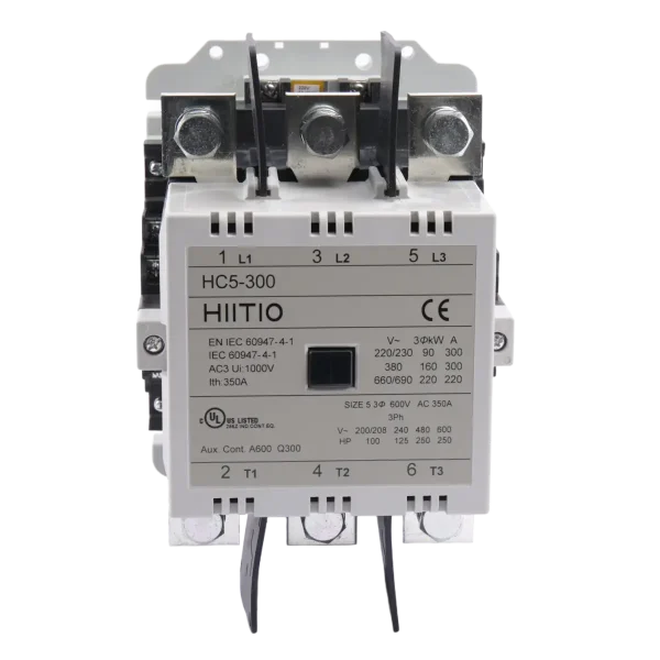 300A UL Approved Motor Control AC Contactor - HIITIO
