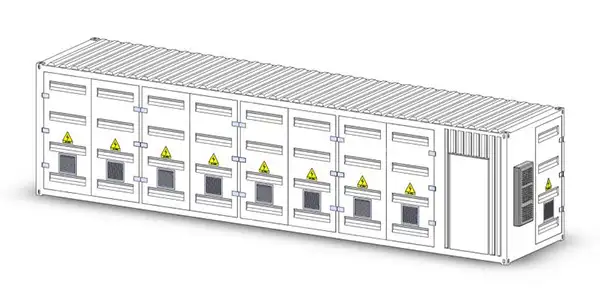 Generador de vapor de agua de 125 kW y 500 kWh
