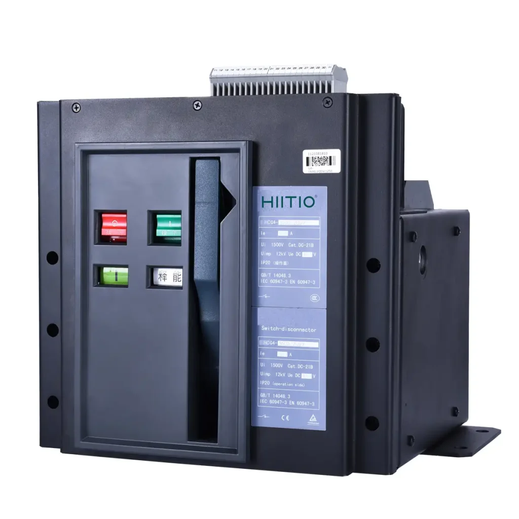 مفاتيح فصل التيار المستمر HCG4 DC1000V1500V1600A 8