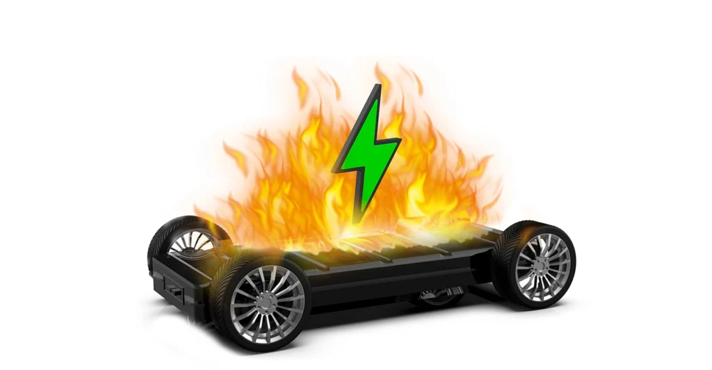 Thermal runaway in EV Lithium battery 3 Thermal runaway in EV Lithium battery