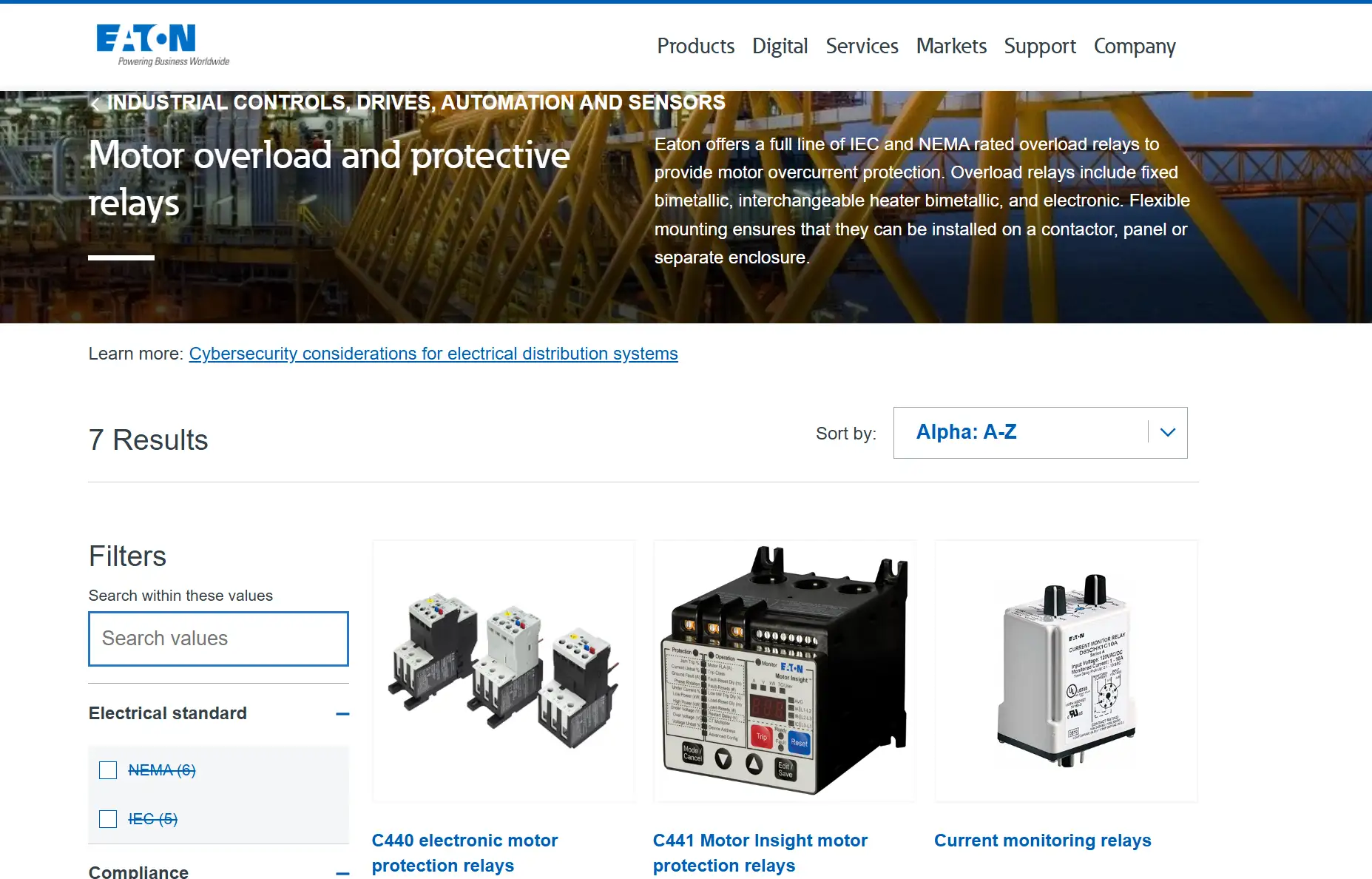 Eaton overload relay web 6 Eaton overload relay web