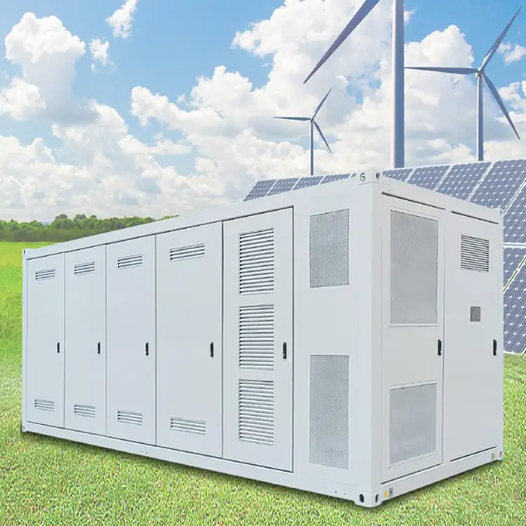 PV ESS Genset AC DC IntegratedContainer Liquid cooling