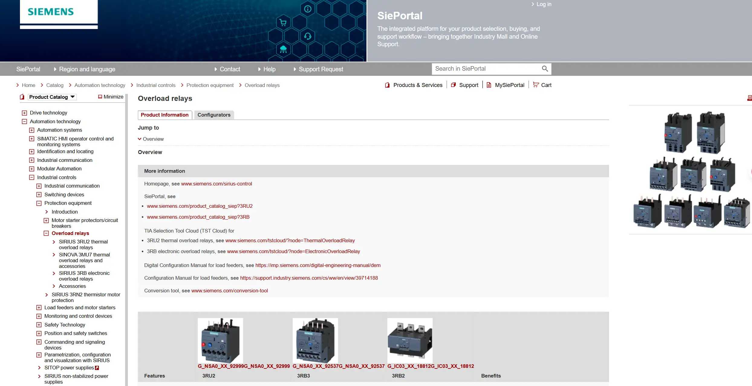 Simens overload relay web 5 Simens overload relay web