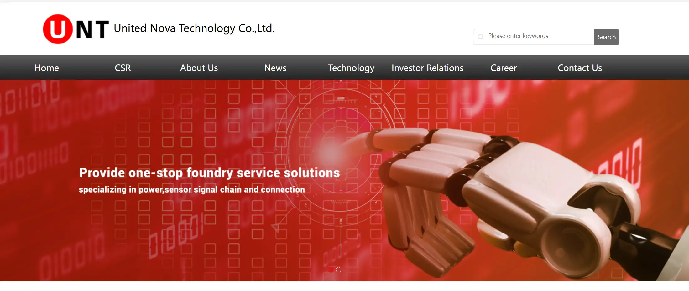 United Nova Technology Official web 13 United Nova Technology Official web