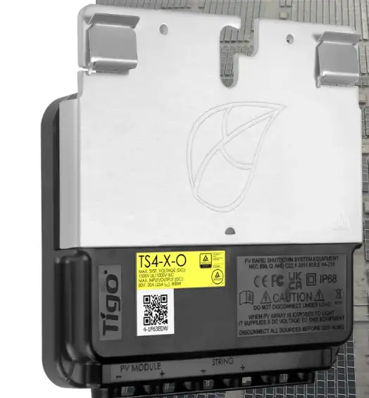 Tigo solar power optimizer product