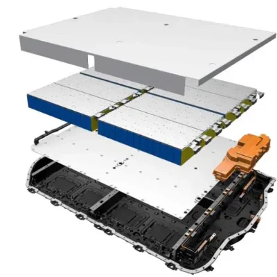 Perspektive der Elektrofahrzeugbatterie